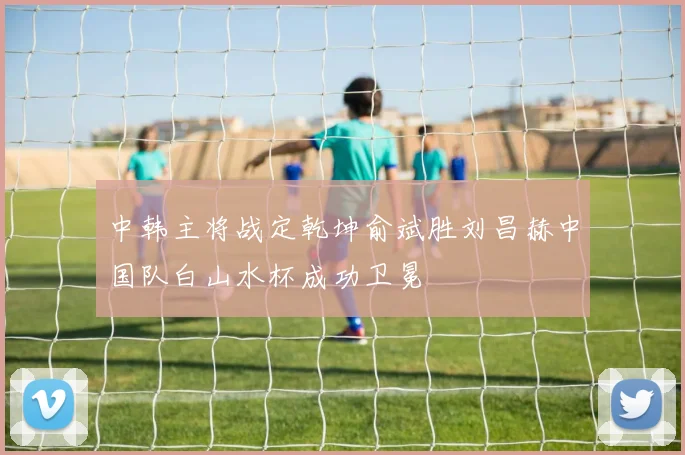 中韩主将战定乾坤俞斌胜刘昌赫中国队白山水杯成功卫冕